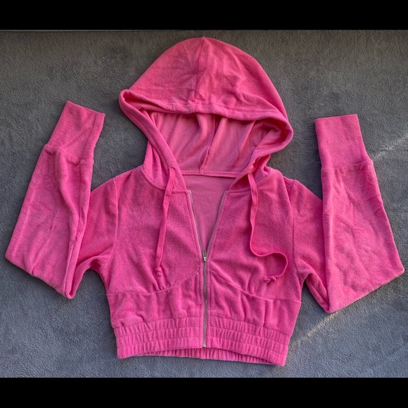 Kiki the Brand Pink Terry Two Piece Set - Picture 4 of 14